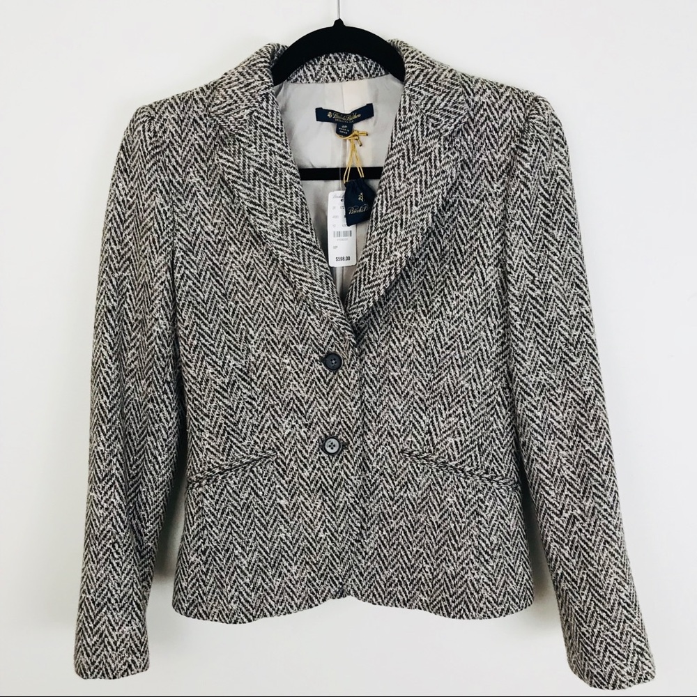 NWT Brooks Brother’s Tweed Blazer